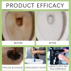 unbranded Rengöringsmedel-Hängande Toalettrengöringsboll - Tar Bort Fläckar, Kalk och Lukt - Ingen Skrubbning Krävs - Toalettrengöringsboll för Hushållet