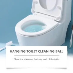 unbranded Rengöringsmedel-Hängande Toalettrengöringsboll - Tar Bort Fläckar, Kalk och Lukt - Ingen Skrubbning Krävs - Toalettrengöringsboll för Hushållet