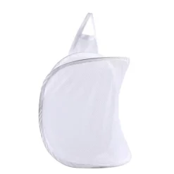 LBSS Tvättillbehör-Hängande tvättkorg Vikbar väggmonterad badrumsduk Mesh Synlig Stor öppen topp Enkel åtkomst för rummet