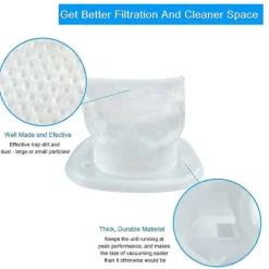 Tvättmaskiner-HNVCF10 Filter för HNVC220B, HNVC215B, HNVC215B10, HNVC215B12AEV, HNV215B12, HNVC115B22, HNVC115J