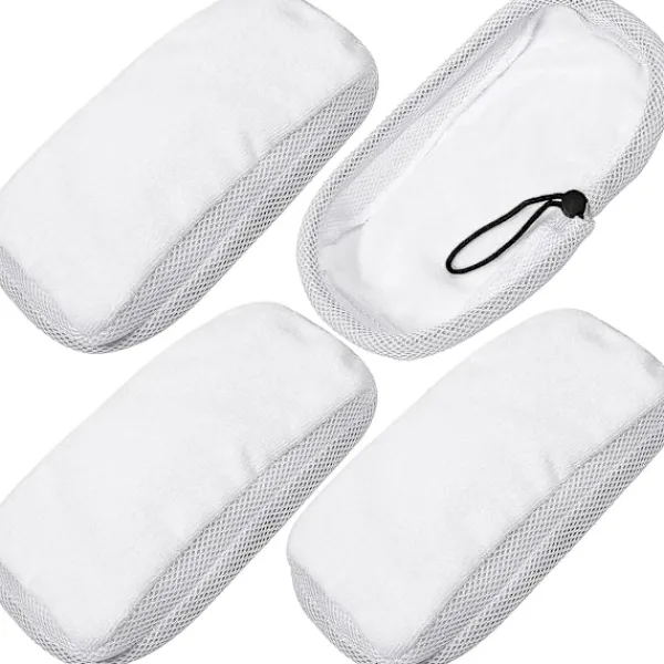 unbranded Ångtvättar-Hårdgolvrengöringsdukar kompatibla med Morphy Richards 720020 720021 720502 9 i 1 ångrengöringsmopp (4-pack)