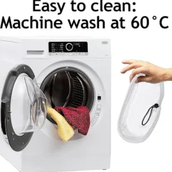 unbranded Ångtvättar-Hårdgolvrengöringsdukar kompatibla med Morphy Richards 720020 720021 720502 9 i 1 ångrengöringsmopp (4-pack)