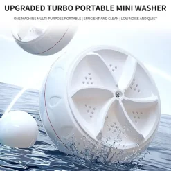 Tvättmaskiner-Hushåll 60W Tvättmaskiner Bärbar Företagsresor Mini Tvätt Maskin