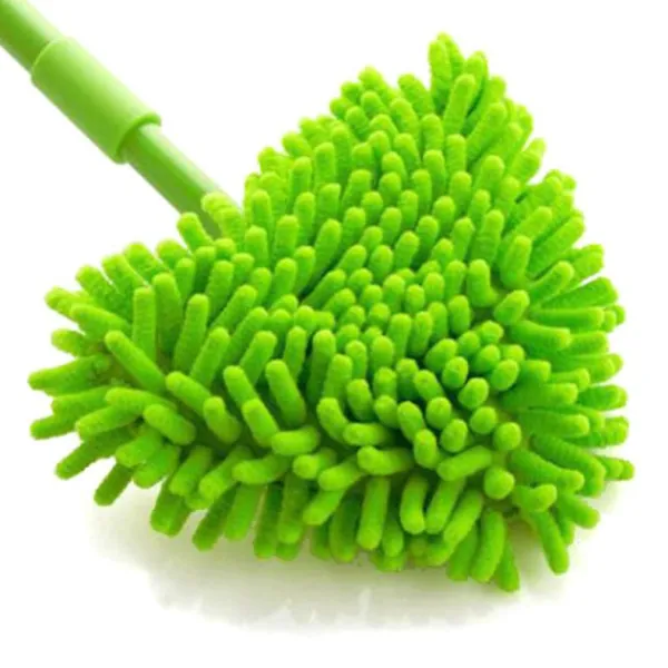 NeunWolken Städmoppar-Hushållsgolvmopp hopfällbar dammsugning liten mopp (Grön) 1 st