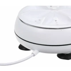 Tvättmaskiner-2-i-1 Mini-tvättmaskin Bärbar personlig roterande turbin tvättmaskin med USB-kabel