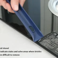 NSF Fönsterrengöring-2-i-1 Mångsidigt Badrum Kakel Golv Gap Rengöring Borste Fönster Spår Borste Bekvämt Hushåll Hörn Rengöring Verktyg