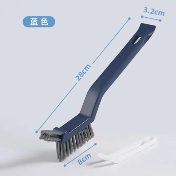 NSF Fönsterrengöring-2-i-1 Mångsidigt Badrum Kakel Golv Gap Rengöring Borste Fönster Spår Borste Bekvämt Hushåll Hörn Rengöring Verktyg