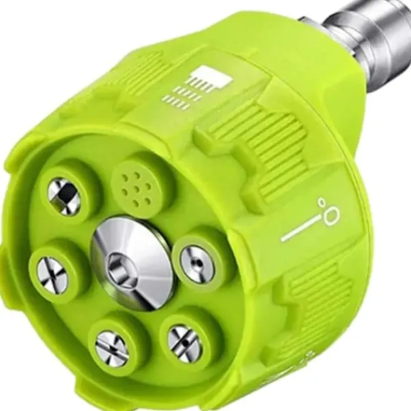 OCEAN Högtryckstvättar-6-i-1 Multifunktionell Sprutmunstycke för Högtryckstvätt max 3500 psi – Bärbara Högtryckstvätttillbehör, Munstycken