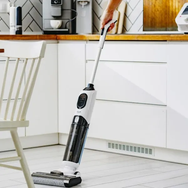 Städmaskiner-2-i-1 skaftdammsugare med våtrengöring och HEPA-filter – 120 W,