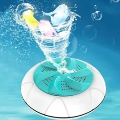 Tvättmaskiner-IC Bärbar ultraljudstvättmaskin Mini ultraljudstvätt