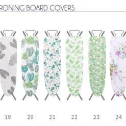 del Strykjärn-IC Hem Universal Silverbelagd Vadderad Strykbrädaöverdrag Hea 147*48cm