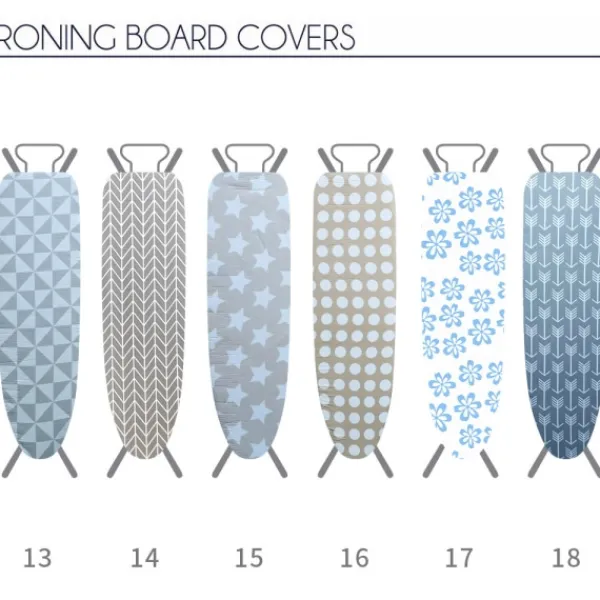 del Strykjärn-IC Hem Universal Silverbelagd Vadderad Strykbrädaöverdrag Hea 147*48cm