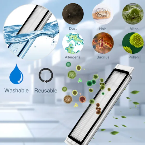 INF Dammsugare & Tillbehör-Dammsugartillbehör 22 delar Xiaomi Roborock S5 Max/S6 Pure/S6 MAXV/S50/S51/S55/S5/S60/S65/S6