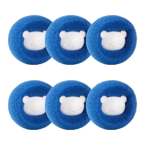 INF Tvättillbehör-Hårborttagningsboll för tvättmaskin 6 st