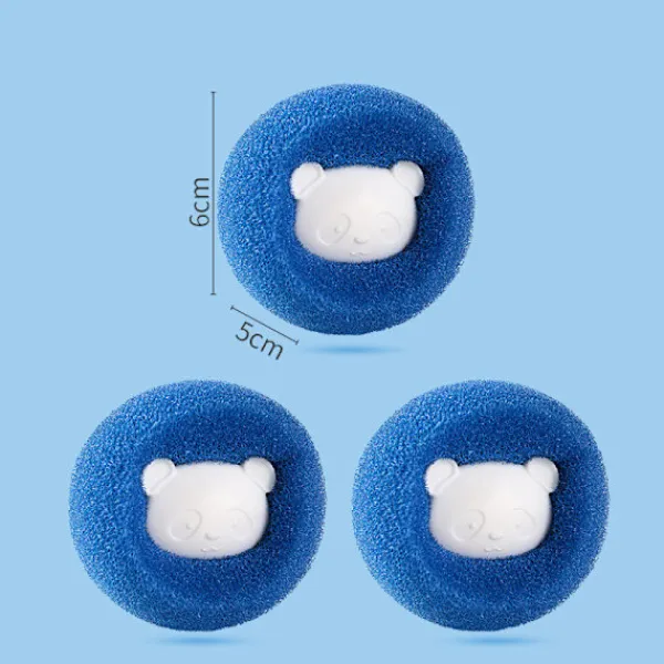 INF Tvättillbehör-Hårborttagningsboll för tvättmaskin 6 st