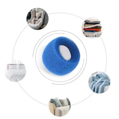 INF Tvättillbehör-Hårborttagningsboll för tvättmaskin 6 st