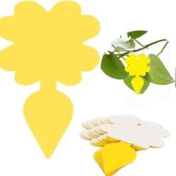 INF Skadedjur & Insekter-Klibbig fälla för skadeinsekter på krukväxter Flugfångare 12-pack