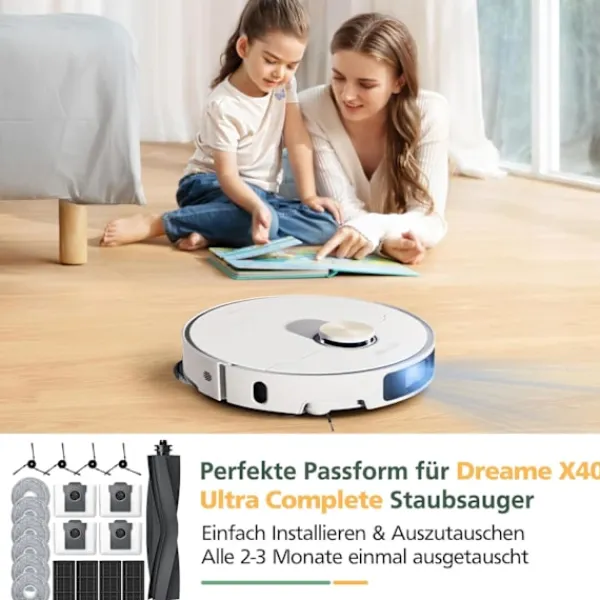INF Dammsugare & Tillbehör-Tillbehör för Dreame X40 Ultra Robotdammsugare