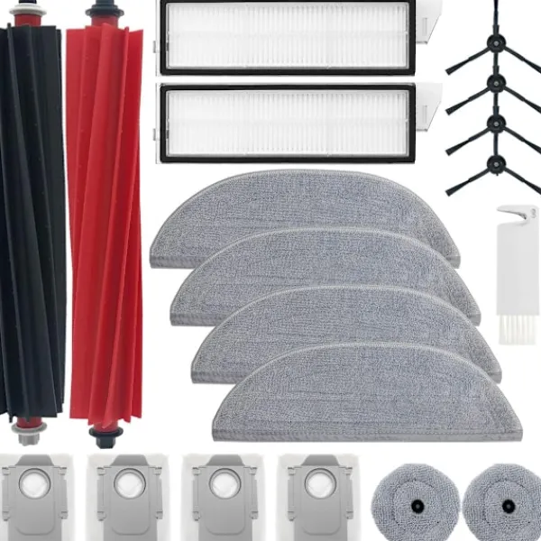 INF Dammsugare & Tillbehör-Tillbehör för Roborock S8 MaxV Ultra 19 delar