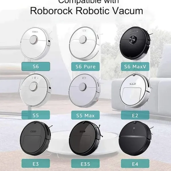 INF Dammsugare & Tillbehör-Tillbehör Roborock S6/S60/S65/S5 Max/T6 / 20 delar
