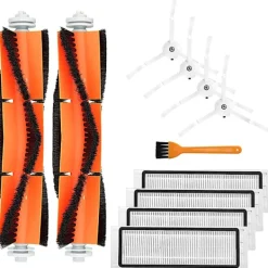 INF Dammsugare & Tillbehör-Tillbehörssats för Xiaomi Roborock E4, S5, S5 Max, S50, S51, S55 11 delar
