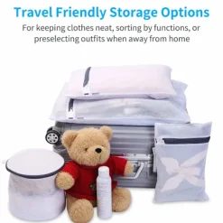 INF Tvättillbehör-Tvättpåsar i två storlekar 6-pack