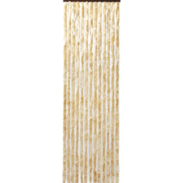 vidaXL Skadedjur & Insekter-Insektsdraperi beige 118x220 cm chenille