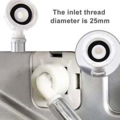 Tvättmaskiner-Kallvattenförsörjningsslang för tvättmaskin och diskmaskin 5 m..DEBUNS