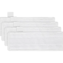 6249295984969 Städmoppar-Karcher Easyfix SC2 SC3 SC4 SC5 Ångtvätt Trasor Mikrofiber Mopptrasor för Karcher Easyfix SC Serien (Vit Trasa-4st)