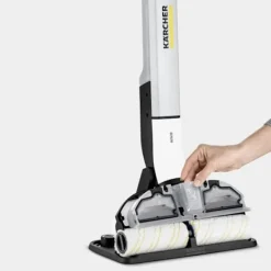 KARCHER Städmaskiner-EWM 2 - Trådlös el-mopp - Gör det möjligt att rengöra upp till 60 m² - För alla typer av hårda golv Gul