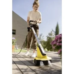 KARCHER Städmaskiner-uteplatsrengöring PCL 3-18 uteplatsrengörare (utan batteri) Gul
