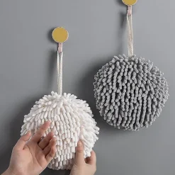 Svampar & Dukar-Kök Bad Handduk Snabbtorkande Mjuk Absorberande Fiberhandduk