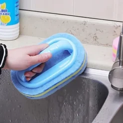 Hommy Svampar & Dukar-Kök badrum toalett rengöring magisk svamp glas vägg rengöring badkar borste