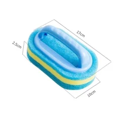 Hommy Svampar & Dukar-Kök badrum toalett rengöring magisk svamp glas vägg rengöring badkar borste