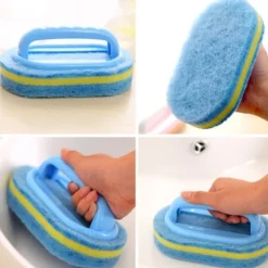 Hommy Svampar & Dukar-Kök badrum toalett rengöring magisk svamp glas vägg rengöring badkar borste