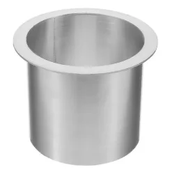 Archipelago Soptunnor-Köksbänk Sopnedkast Rostfritt Stål Rund Inbyggd Avfallsbehållare Nedkast Grommet - JA