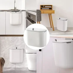 JIUSAIRUI Soptunnor-Kökssopor Vägghängande 7L