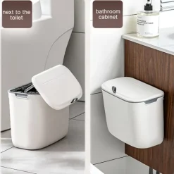 JIUSAIRUI Soptunnor-Kökssopor Vägghängande 7L