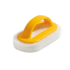 Svampar & Dukar-Köksvampborste, glasväggsbokborste med handtag, keramisk badkarsbotten, badkarsverktyg