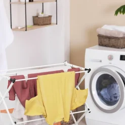 Northix Tvättillbehör-Klädhäst för hopfällbar torn