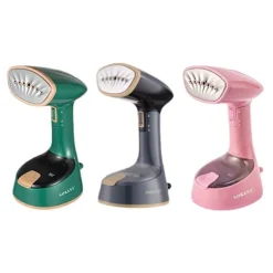 Ångtvättar-Klädångare, Klädångare för Hem, Kontor, Resor, Uppgraderad 400ML Stor Vattentank, Rynkremover