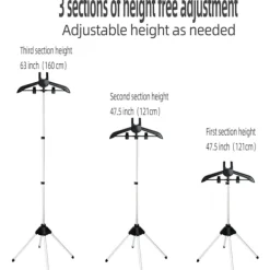 Ångtvättar-Klädångare Strykhandske och Handhållen klädångare klädställning, Grå, 24,1x15,2x3 cm