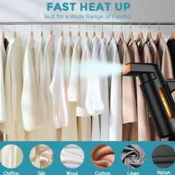 Ångtvättar-Klädångare 700W Handhållen Våt- och Torrbrytare
