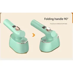 Strykjärn-Klädstrykjärn, hopfällbart och bärbart ångstrykjärn för kläder, mini-resestrykjärn för våt och torr användning, 15 sek snabb uppvärmning, handhållet ångstrykjärn, för hemmet | Fyndiq