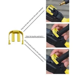 Högtryckstvättar-Klämmor Anslutningsersättning för Karcher K2 K3 K7 Bil Hem Högtryckstvätt Trigger Hushållsrengöringsverktyg Edition0722