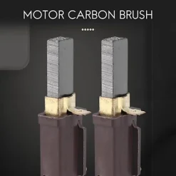 FMYSJ Dammsugare & Tillbehör-Kolborstmotor för dammsugare 2311480 333261 33326-1 för Lamb Tools (FMY) brown black