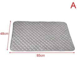 Jettbuying Strykjärn-Kompakt Bärbar Strykmatta Strykbräda Resetork Tvättmaskin 48*85cm