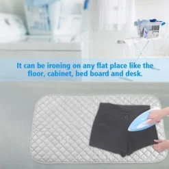 Jettbuying Strykjärn-Kompakt Bärbar Strykmatta Strykbräda Resetork Tvättmaskin 48*85cm