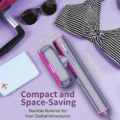 FJORD Ångtvättar-Kompakt Reseplaggångare för Handhållen Användning Lämplig för Olika Tyger