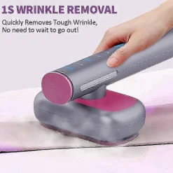 FJORD Ångtvättar-Kompakt Reseplaggångare för Handhållen Användning Lämplig för Olika Tyger